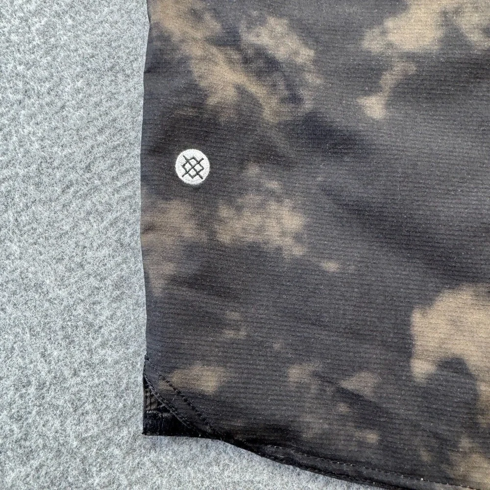 Stance Men's XL Performance Shorts Black Tie-Dye Stretch Athletic Casual Gym‎